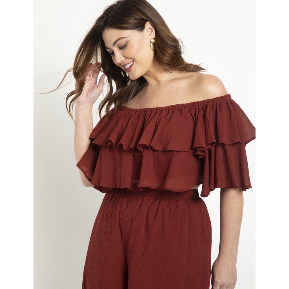 Tiered Gauze Top